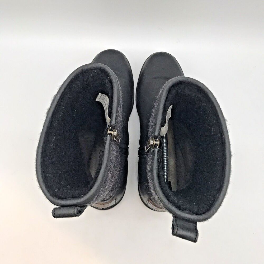UGG Black and Gray Combat Boots - Picture 6 of 12